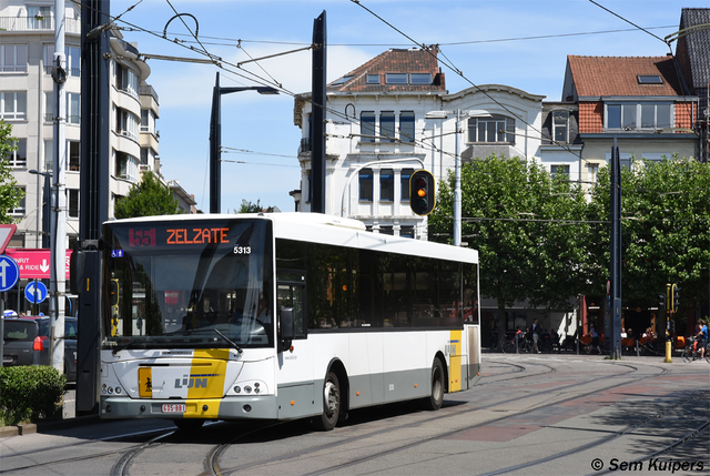 Foto van DeLijn Jonckheere Transit 2000 5313 Standaardbus door RW2014
