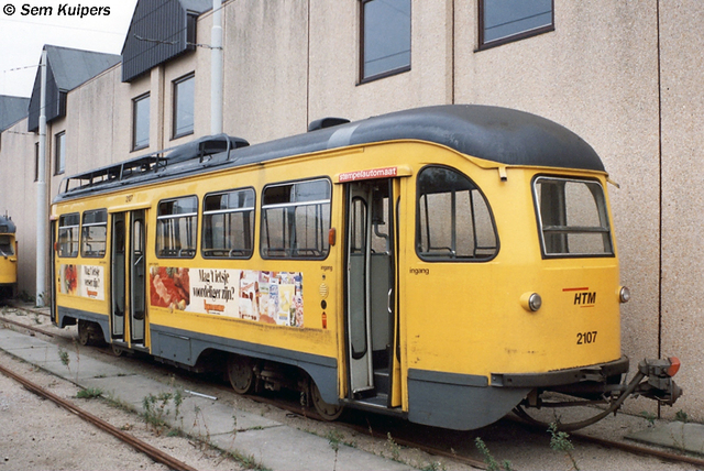 Foto van HTM Haagse PCC 2107 Tram door RW2014