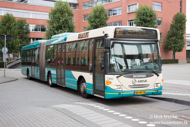 Foto van ARR Scania OmniLink G 7855 Gelede bus door_gemaakt Busentrein