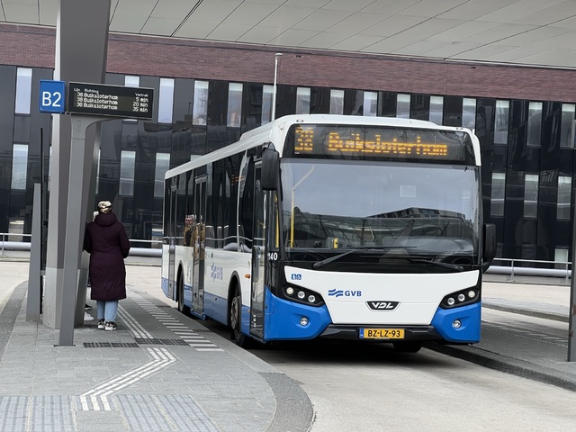Foto van GVB VDL Citea SLF-120 1140 Standaardbus door Stadsbus