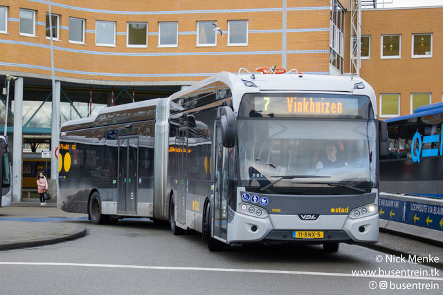 Foto van QBZ VDL Citea SLFA-180 Electric 7055 Gelede bus door Busentrein