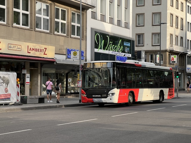 Foto van ASEAG Scania Citywide LE 2205 Standaardbus door Stadsbus