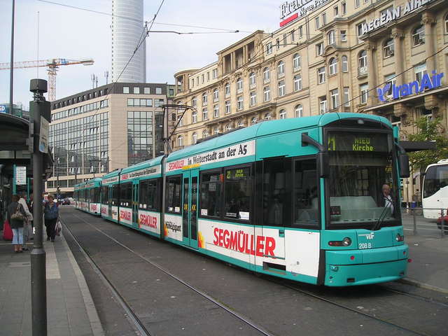 Foto van VGF VGF Baureihe S 208 Tram door Perzik
