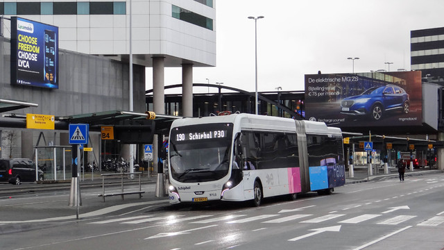 Foto van CXX VDL Citea SLFA-181 Electric 9713 Gelede bus door OVdoorNederland