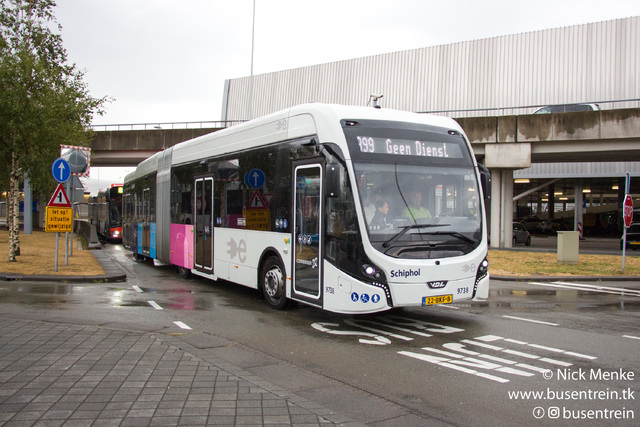 Foto van CXX VDL Citea SLFA-181 Electric 9738 Gelede bus door_gemaakt Busentrein