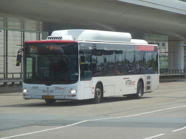Foto van HTM MAN Lion's City CNG 1068 Standaardbus door Lijn45