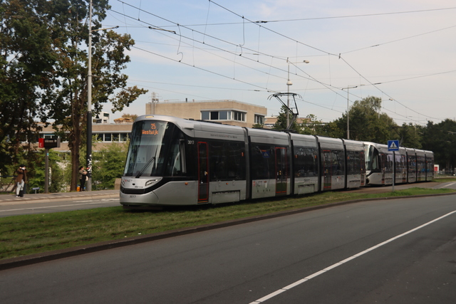 Foto van GVB 15G-tram (Urbos) 3018 Tram door Caki