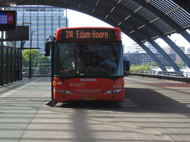 Foto van EBS Scania OmniLink G 1022 Gelede bus door_gemaakt treinspotter2323