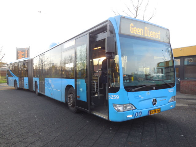 Foto van KEO Mercedes-Benz Citaro G CNG 5259 Gelede bus door Stadsbus