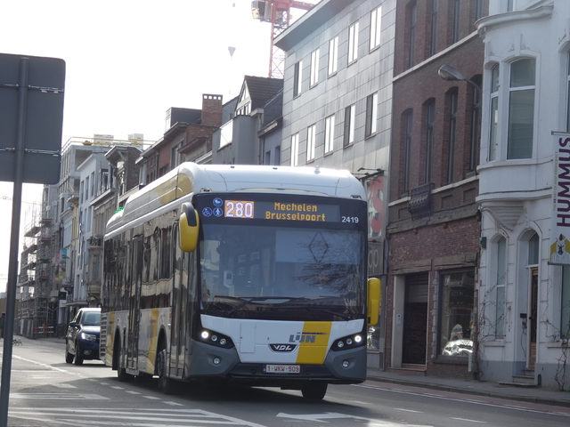 Foto van DeLijn VDL Citea SLE-120 Hybrid 2419 Standaardbus door_gemaakt Delijn821