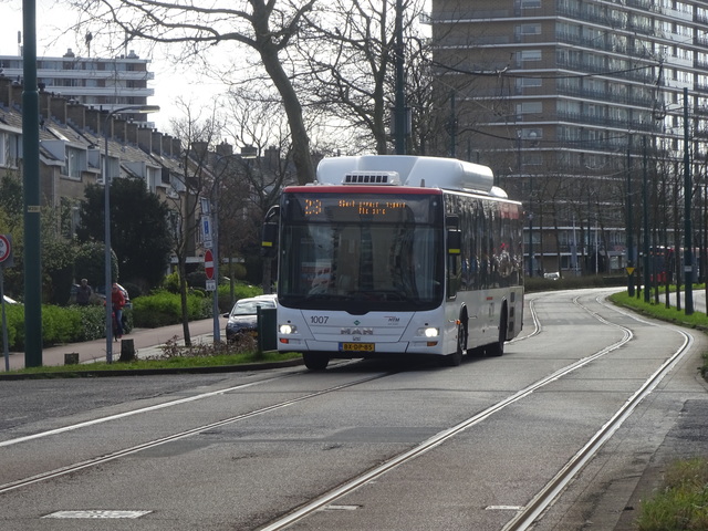Foto van HTM MAN Lion's City CNG 1007 Standaardbus door Rotterdamseovspotter