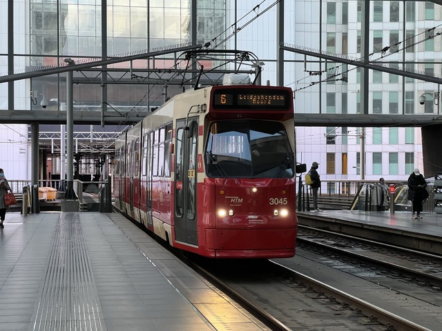 Foto van HTM GTL8 3045 Tram door Stadsbus