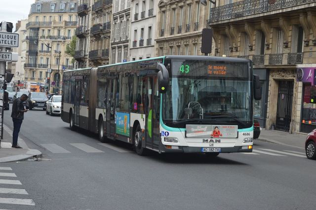 Foto van RATP MAN Lion's City G 4686 Gelede bus door_gemaakt MightyBusdriver
