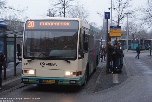 Foto van ARR Berkhof 2000NL 1286 Standaardbus door tsov