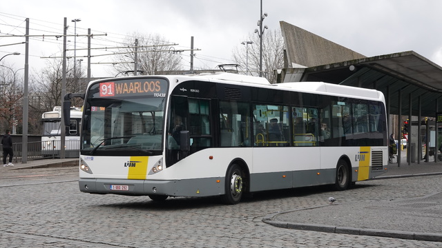 Foto van DeLijn Van Hool A360 H 110438 Standaardbus door WDK6761G1