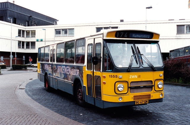 Foto van ZWN DAF MB200 1555 Standaardbus door wyke2207
