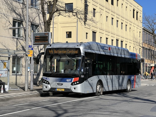 Foto van RET VDL Citea SLF-120 Electric 1501 Standaardbus door_gemaakt Stadsbus