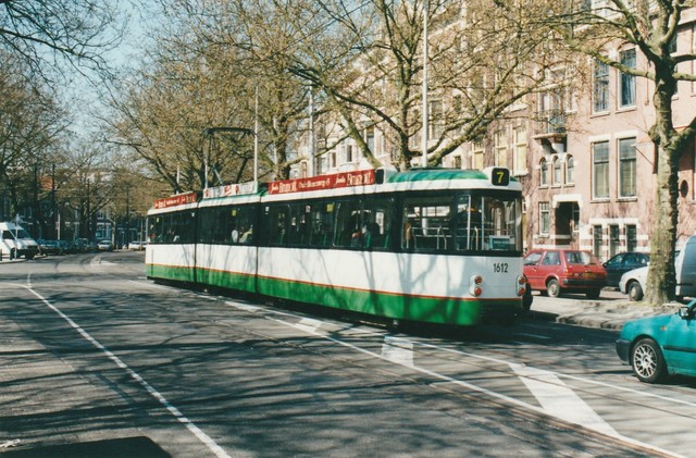 Foto van RET Rotterdamse Düwag GT8 1612 Tram door_gemaakt JanWillem