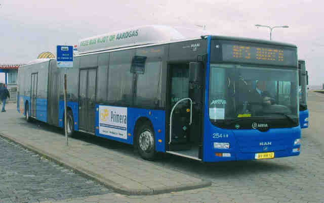 Foto van ARR MAN Lion's City G CNG 254 Gelede bus door Jelmer