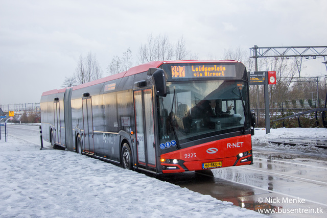 Foto van CXX Solaris Urbino 18 9325 Gelede bus door Busentrein