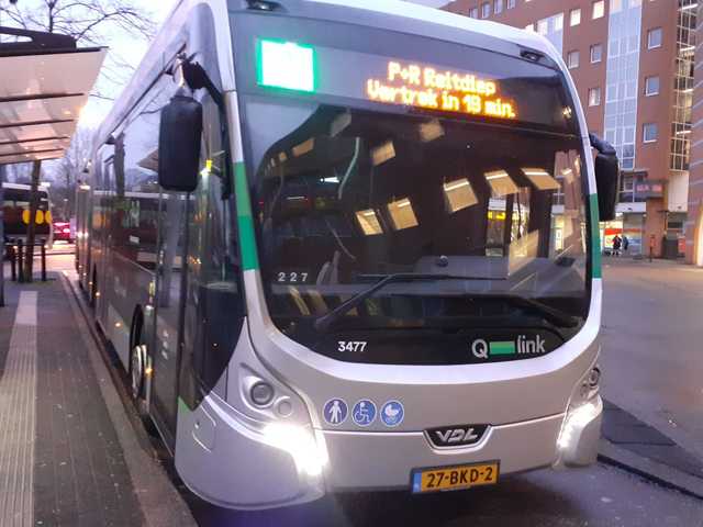 Foto van QBZ VDL Citea SLFA-181 Electric BRT 3477 Gelede bus door Draken-OV