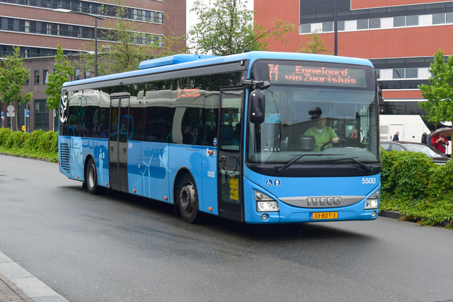 Foto van OVinIJ Iveco Crossway LE (12mtr) 5500 Standaardbus door NLRail