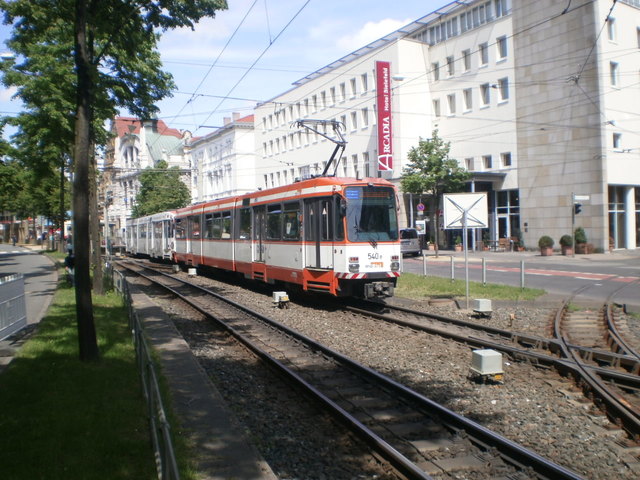 Foto van MoBiel Stadtbahnwagen M/N 8 559 Tram door_gemaakt Perzik