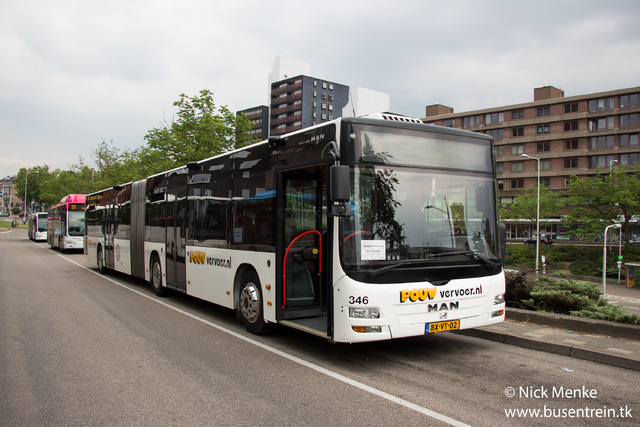 Foto van Pouw MAN Lion's City G 346 Gelede bus door_gemaakt Busentrein