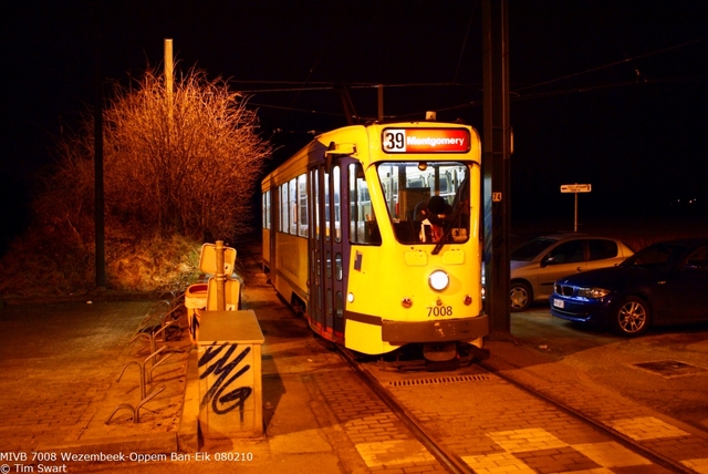 Foto van MIVB Brusselse PCC 7008 Tram door_gemaakt tsov