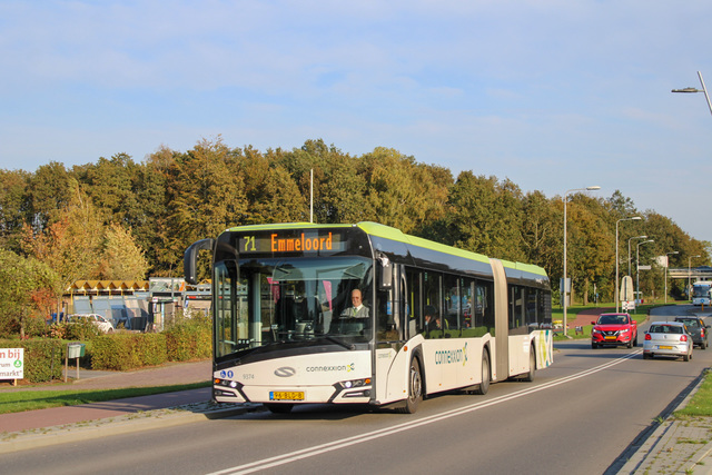 Foto van OVinIJ Solaris Urbino 18 9374 Gelede bus door busspotteramf