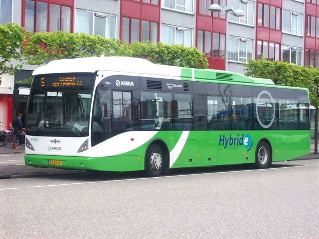 Foto van ARR Van Hool A300 Hybrid 4883 Standaardbus door wyke2207