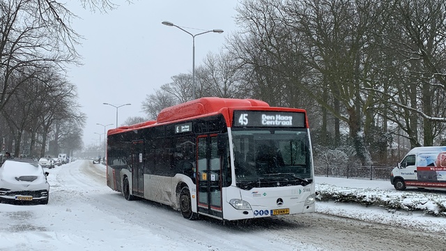 Foto van EBS Mercedes-Benz Citaro NGT Hybrid 5168 Standaardbus door Stadsbus