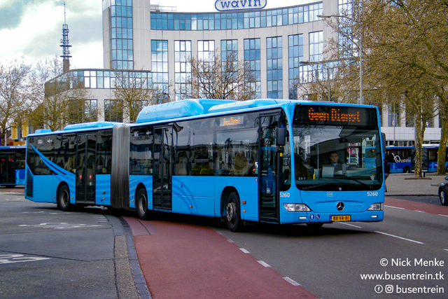 Foto van KEO Mercedes-Benz Citaro G CNG 5260 Gelede bus door_gemaakt Busentrein
