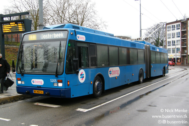 Foto van HER Van Hool AG300T 5205 Gelede bus door_gemaakt Busentrein