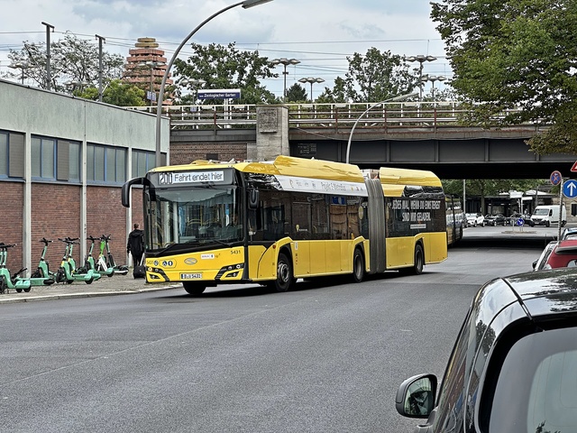Foto van BVG Solaris Urbino 18 E 5431 Gelede bus door_gemaakt bartjem