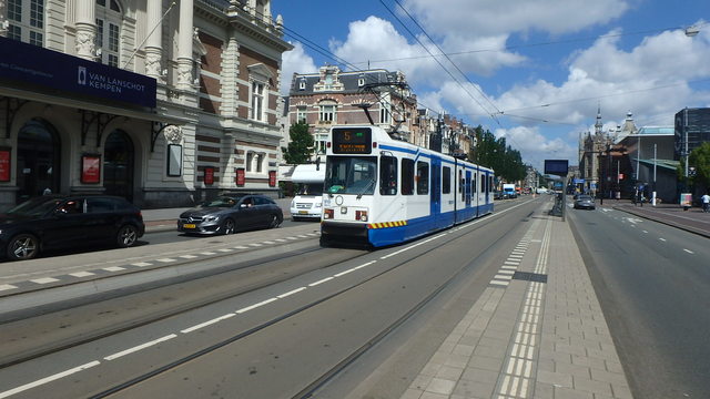Foto van GVB 11G-tram 919 Tram door Perzik