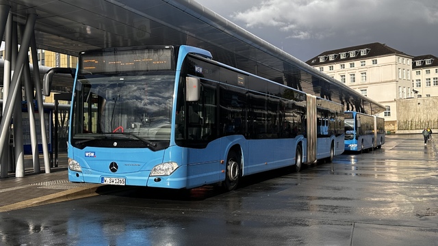 Foto van WSW Mercedes-Benz Citaro G 1265 Gelede bus door Joeyedelijn