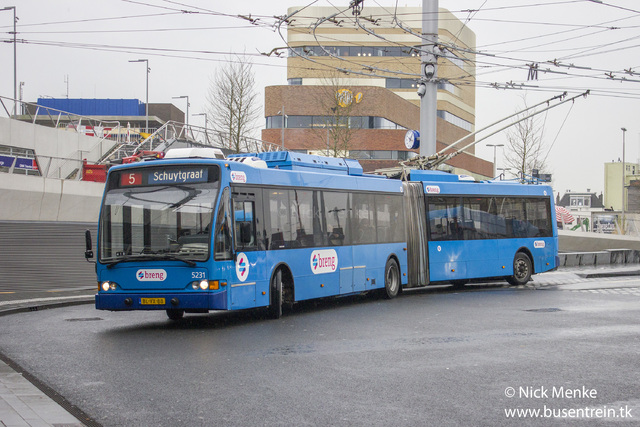 Foto van HER Berkhof Premier AT 18 5231 Gelede bus door Busentrein