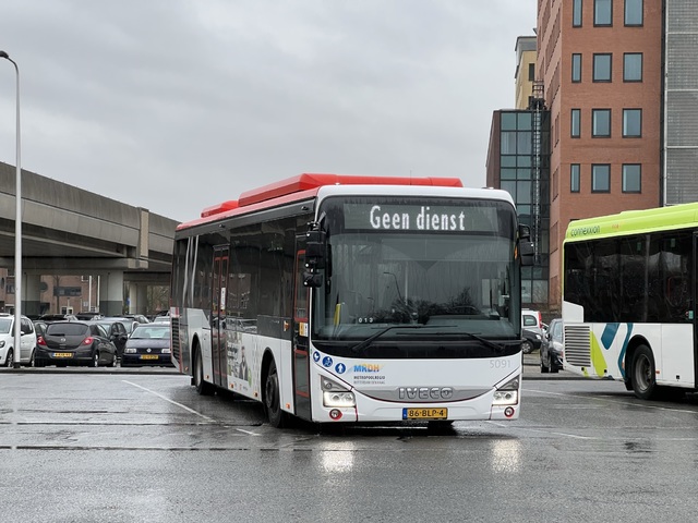 Foto van EBS Iveco Crossway LE CNG (12mtr) 5091 Standaardbus door Stadsbus