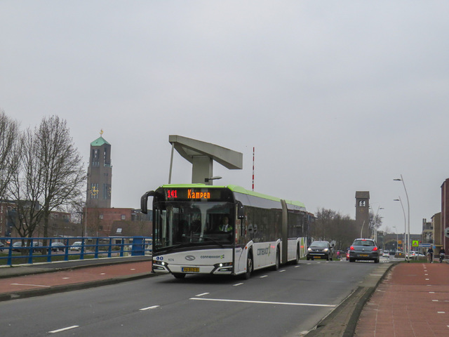 Foto van OVinIJ Solaris Urbino 18 9374 Gelede bus door_gemaakt busspotteramf