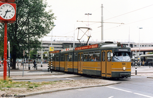 Foto van RET Rotterdamse Düwag GT8 1610 Tram door_gemaakt RW2014