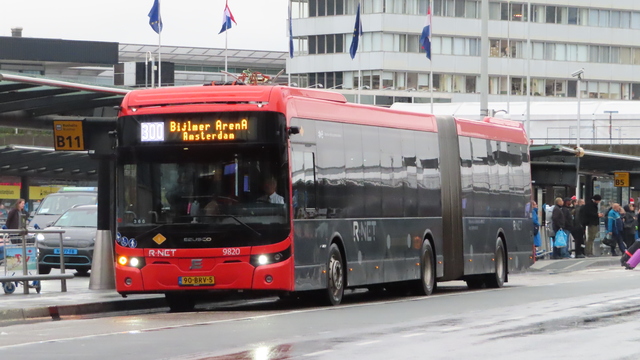 Foto van CXX Ebusco 2.2 (18mtr) 9820 Gelede bus door_gemaakt OVSpotterLinschoten