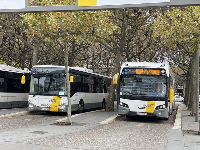 Foto van DeLijn VDL Citea SLFA-180 Hybrid 2768 Gelede bus door M48T