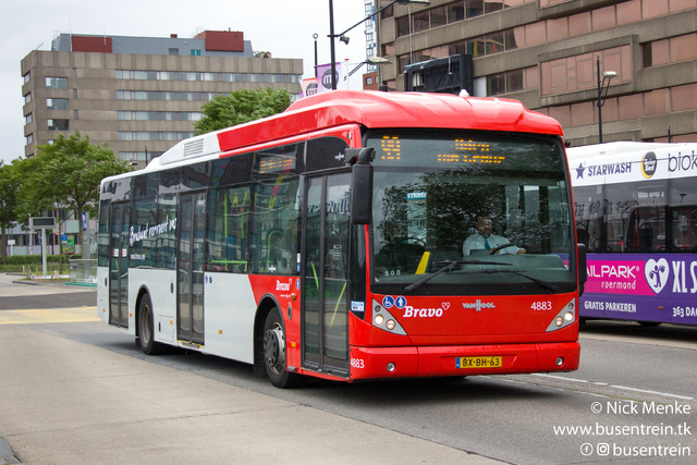 Foto van ARR Van Hool A300 Hybrid 4883 Standaardbus door_gemaakt Busentrein
