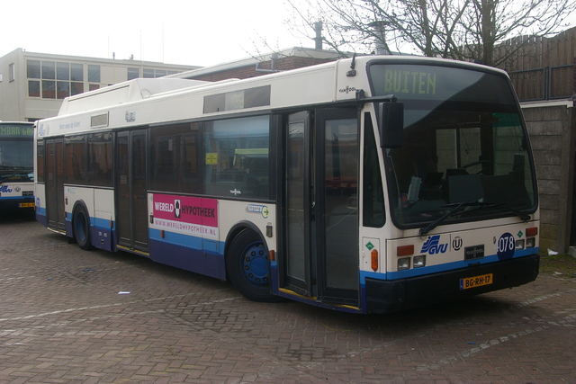 Foto van GVU Van Hool A300 LPG 4078 Standaardbus door wyke2207