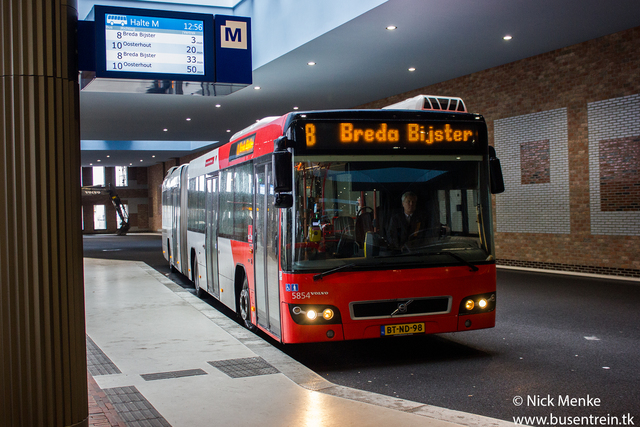 Foto van VEO Volvo 7700A 5854 Gelede bus door Busentrein