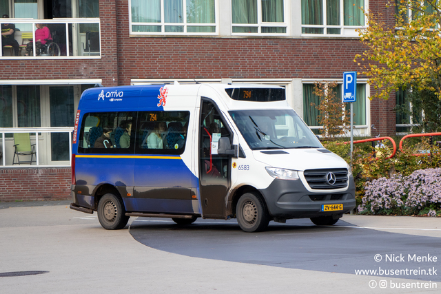 Foto van ARR Mercedes-Benz Sprinter 6583 Minibus door Busentrein