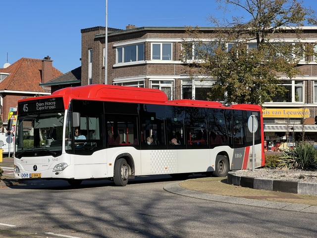 Foto van EBS Mercedes-Benz Citaro NGT Hybrid 5143 Standaardbus door Stadsbus