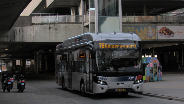 Foto van RET VDL Citea SLE-120 Hybrid 1250 Standaardbus door jvroegindeweij
