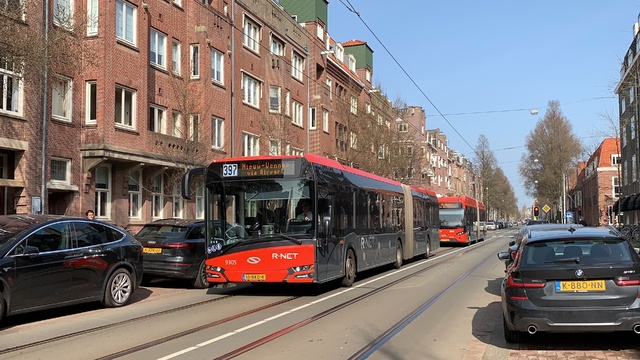 Foto van CXX Solaris Urbino 18 9305 Gelede bus door Stadsbus